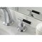 Kingston Brass KS2961CKL Widespread Bathroom Faucet with Brass Pop-Up, Polished Chrome KS2961CKL - alternate 2